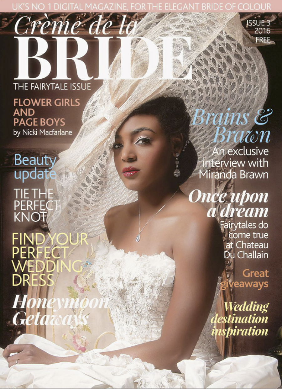 The cover of Creme de la Bride magazine