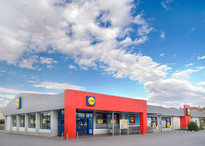 Exterior of a market for commercial Photography use