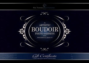 Artistic Boudoir Gift Certificate