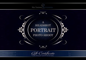 Headshot Portrait Gift Certificate