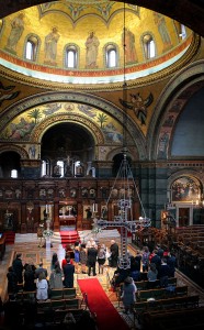 Baptism in St Sophia Bayswater London 04