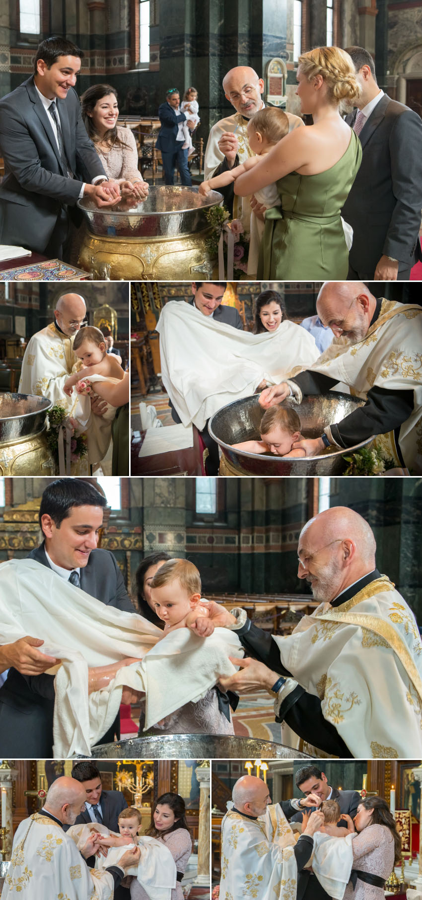 A baptism at St Sophia Greek Cathedral London 07