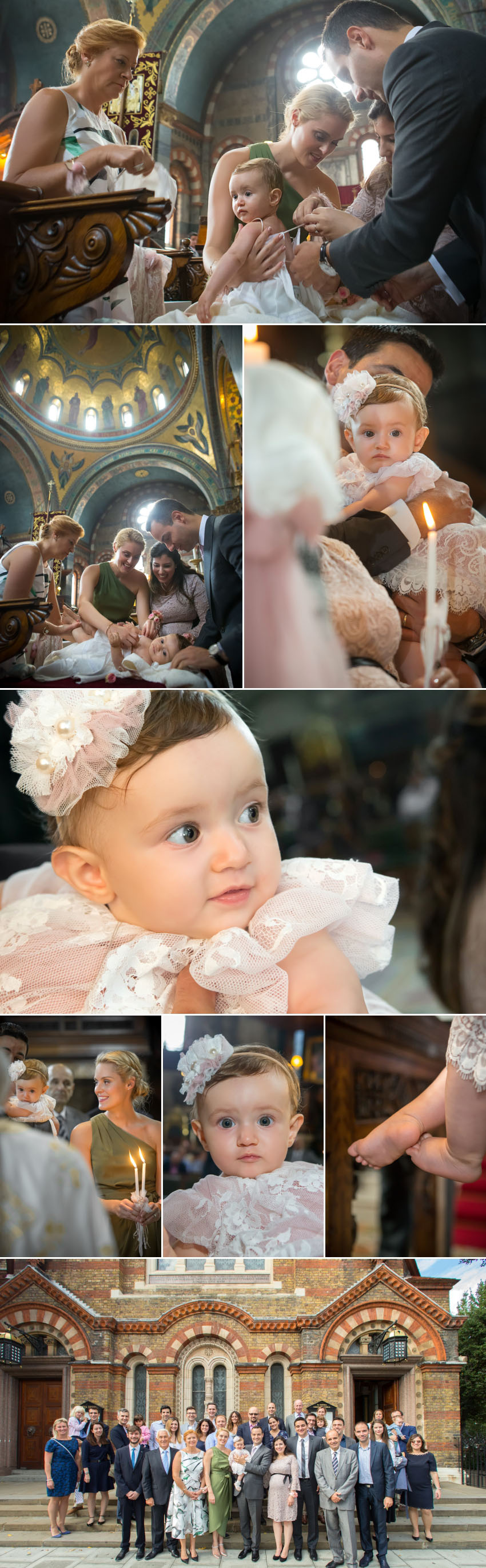 A baptism at St Sophia Greek Cathedral London 08