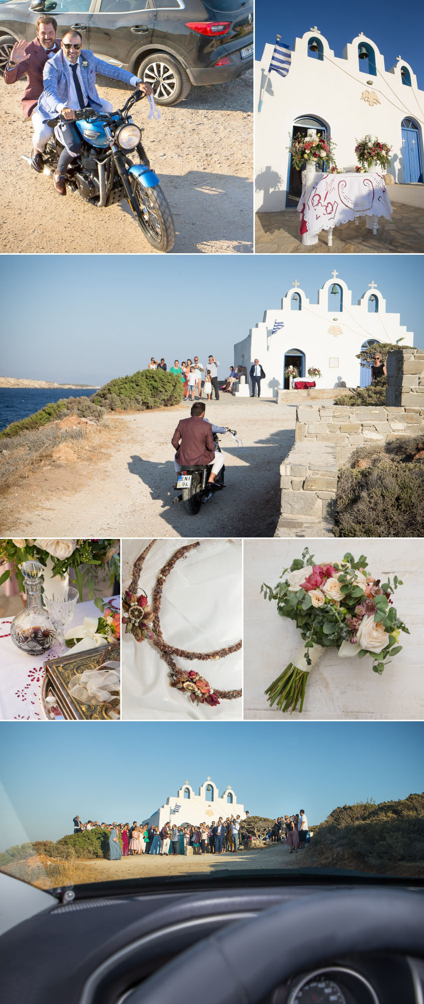 A wedding in Paros