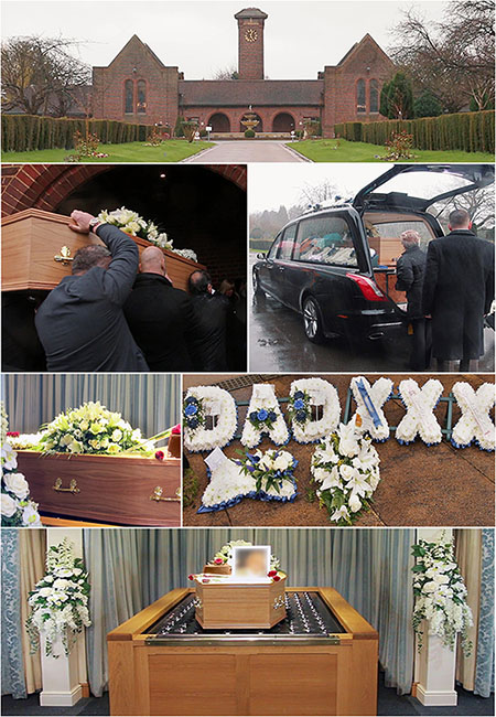 Shots from funeral videographer